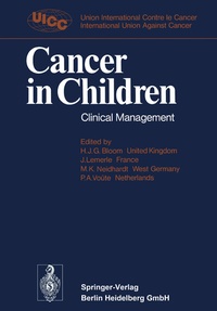 Bild vergrößern Bild: Cancer in Children - Springer