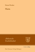 Cover: Maria - De Gruyter