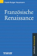Cover: Franz&ouml;sische Renaissance - J.B. Metzler