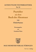 Cover: Poytislier aus dem Buch der Abenteuer - De Gruyter