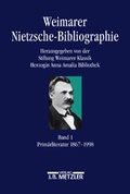 Cover: Weimarer Nietzsche-Bibliographie in 5 B&auml;nden - J.B. Metzler