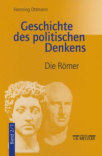 Abbildung von: Geschichte des politischen Denkens - J.B. Metzler