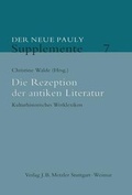 Cover: Die Rezeption der antiken Literatur - J.B. Metzler