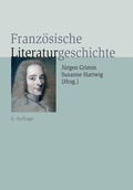 Cover: Franz&ouml;sische Literaturgeschichte - J.B. Metzler