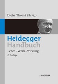 Cover: Heidegger-Handbuch - J.B. Metzler