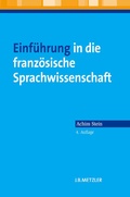 Cover: Einf&uuml;hrung in die franz&ouml;sische Sprachwissenschaft - J.B. Metzler