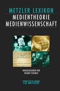 Cover: Lexikon Medientheorie und Medienwissenschaft - J.B. Metzler