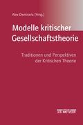 Cover: Modelle kritischer Gesellschaftstheorie - J.B. Metzler