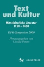 Cover: Text und Kultur - J.B. Metzler
