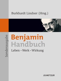 Enlarge image Cover: Benjamin-Handbuch - J.B. Metzler