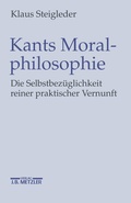 Cover: Kants Moralphilosophie - J.B. Metzler