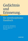 Cover: Ged&auml;chtnis und Erinnerung - J.B. Metzler