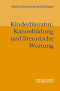 Cover: Kinderliteratur, Kanonbildung und literarische Wertung - J.B. Metzler