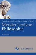 Cover: Metzler Lexikon Philosophie - J.B. Metzler