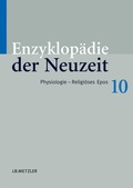 Cover: Enzyklop&auml;die der Neuzeit - J.B. Metzler