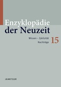 Cover: Enzyklop&auml;die der Neuzeit - J.B. Metzler