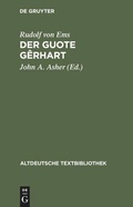 Cover: Der guote G&ecirc;rhart - De Gruyter