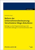 Cover: Reform der Unternehmensbesteuerung: Verschiedene Wege diskutieren - NWB