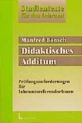 Cover: Didaktisches Additum - Luchterhand