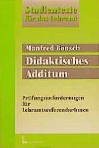 Enlarge image Cover: Didaktisches Additum - Luchterhand