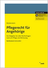 Abbildung von: Pflegerecht für Angehörige - NWB