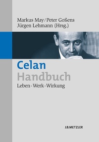 Enlarge image Cover: Celan-Handbuch - J.B. Metzler