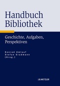 Cover: Handbuch Bibliothek - J.B. Metzler