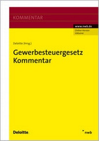 Abbildung von: Gewerbesteuergesetz Kommentar - NWB