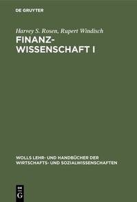 Abbildung von: Finanzwissenschaft I - De Gruyter Oldenbourg