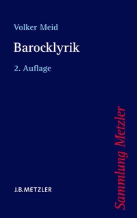 Enlarge image Cover: Barocklyrik - J.B. Metzler