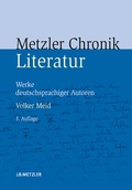 Cover: Metzler Literatur Chronik - J.B. Metzler