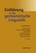 Cover: Einf&uuml;hrung in die germanistische Linguistik - J.B. Metzler