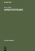 Abbildung von: Umsatzsteuer - De Gruyter Oldenbourg