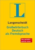 Cover: Langenscheidt Gro&szlig;w&ouml;rterbuch Deutsch als Fremdsprache - Buch (Hardcover) und CD-ROM (Windows) - Langenscheidt