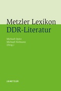 Cover: Metzler Lexikon DDR-Literatur - J.B. Metzler