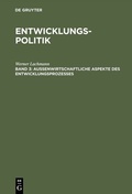 Cover: Entwicklungspolitik - De Gruyter Oldenbourg