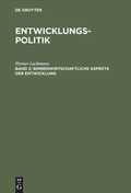 Cover: Binnenwirtschaftliche Aspekte der Entwicklung - De Gruyter Oldenbourg