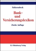 Cover: Bank- und Versicherungslexikon - De Gruyter Oldenbourg