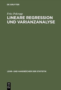 Abbildung von: Lineare Regression und Varianzanalyse - De Gruyter Oldenbourg