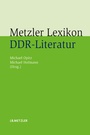 Cover: Metzler Lexikon DDR-Literatur - J.B. Metzler