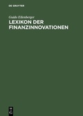 Cover: Lexikon der Finanzinnovationen - De Gruyter Oldenbourg