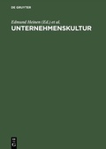 Cover: Unternehmenskultur - De Gruyter Oldenbourg