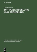 Cover: Optimale Regelung und Steuerung - De Gruyter Oldenbourg