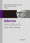 Cover: Adorno-Handbuch - J.B. Metzler