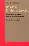 Cover: Das neue Kindschaftsrecht - Luchterhand