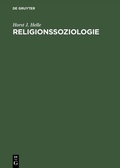 Cover: Religionssoziologie - De Gruyter Oldenbourg