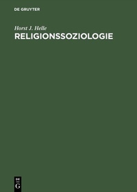 Abbildung von: Religionssoziologie - De Gruyter Oldenbourg