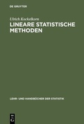 Cover: Lineare statistische Methoden - De Gruyter Oldenbourg