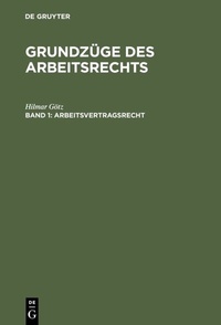 Abbildung von: Arbeitsvertragsrecht - De Gruyter Oldenbourg