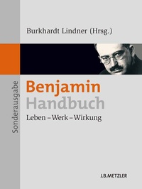 Enlarge image Cover: Benjamin-Handbuch - J.B. Metzler